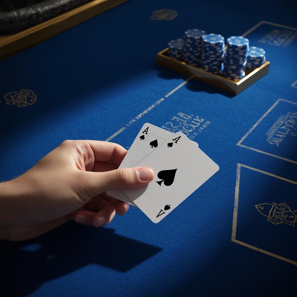 Der Umgang mit dem As bei Blackjack